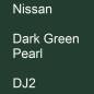 Preview: Nissan, Dark Green Pearl, DJ2.